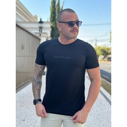 Camiseta CK Preto - 6229 - REI DO ATACADO