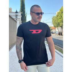 Camiseta Diesel Preto - C-6237 - REI DO ATACADO