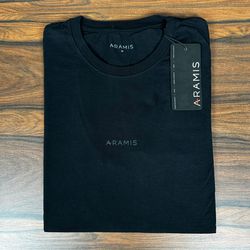 Camiseta Aramis Preto - C-6302 - DROPA AQUI