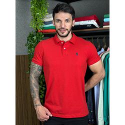 Polo PRL Vermelho - A-6313 - DROPA AQUI