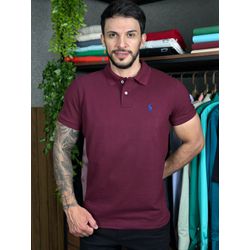 Polo PRL Vinho - A-6314 - DROPA AQUI