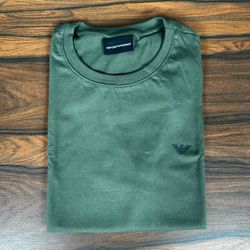 Camiseta Armani Verde. - C-6482 - DROPA AQUI