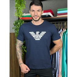 Camiseta Armani Azul. - B-6496 - DROPA AQUI