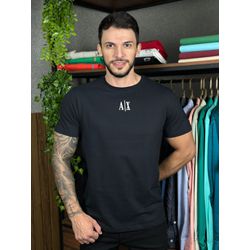 Camiseta Armani Preto. - B-6497 - DROPA AQUI