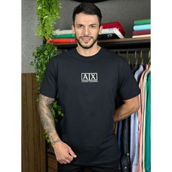 camiseta Armani Preto. - B-6516 - DROPA AQUI