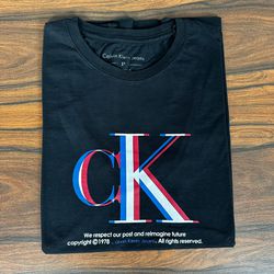 Camiseta CK Preto DFC. - 6531 - DROPA AQUI