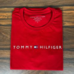 Camiseta TH Vermelho. - C-6553 - DROPA AQUI