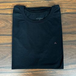 Camiseta Aramis Preto. - C-6569 - DROPA AQUI