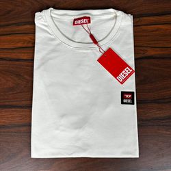 Camiseta Diesel Off White. - C-6587 - DROPA AQUI