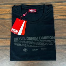Camiseta Diesel Preto. - C-6588 - DROPA AQUI