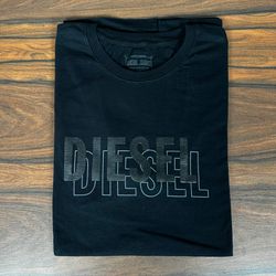 Camiseta Diesel Preto. - C-6592 - DROPA AQUI