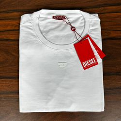 Camiseta Diesel Branco. - C-6595 - DROPA AQUI