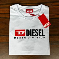 Camiseta Diesel Branco. - C-6597 - DROPA AQUI
