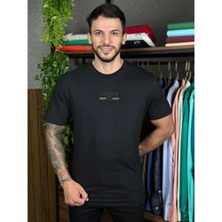 Camiseta Gucci Preto. ⭐ - C-6616 - DROPA AQUI