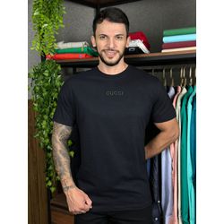 Camiseta Gucci Preto. ⭐ - C-6619 - DROPA AQUI