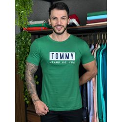 Camiseta TH Verde. - C-6620 - DROPA AQUI