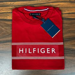 Camiseta TH Vermelho. - A-6689 - DROPA AQUI