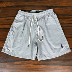 Bermuda Linho Peruano PRL Cinza. - 6707 - DROPA AQUI