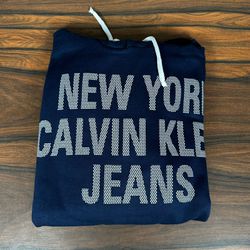 Blusa Moletom CK Azul. - 6728 - DROPA AQUI