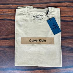 Camiseta CK Caqui DFC. - 6762 - RP IMPORTS