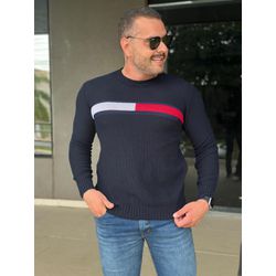 Suéter TH Azul. - 6816 - DROPA AQUI