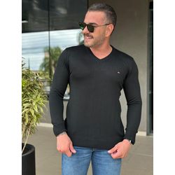 Suéter TH Gola V Preto. - 6820 - DROPA AQUI