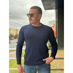 Suéter TH Azul. - 6822 - DROPA AQUI