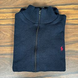 Jaqueta Zíper PRL Azul. - 6836 - DROPA AQUI