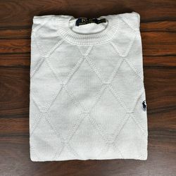 Suéter PRL Off White. - 6840 - DROPA AQUI