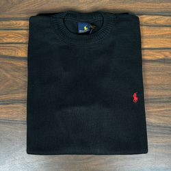 Suéter PRL Preto. - 6843 - DROPA AQUI