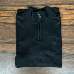 Suéter Zíper TH Preto. - 6848 - DROPA AQUI