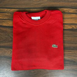 Suéter LCT Vermelho. - 6853 - DROPA AQUI