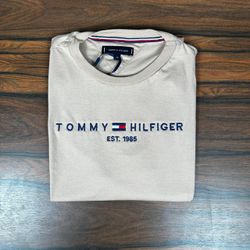 Camiseta TH Caqui. - A-6886 - REI DO ATACADO