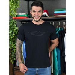 Camiseta Ellus Preto DFC. - 6900 - DROPA AQUI