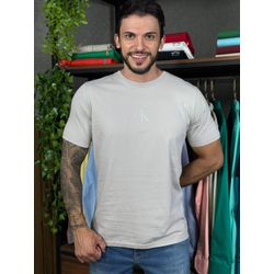 Camiseta CK Cinza DFC. - 6903 - DROPA AQUI