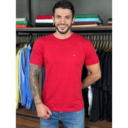 Camiseta Aramis Vermelho. - C-6908 - DROPA AQUI