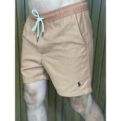 Bermuda Linho Peruano PRL Marrom. - 6924 - DROPA AQUI