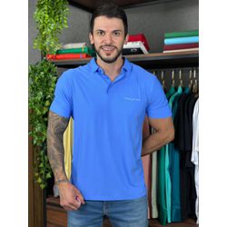 Polo Poliamida TH azul. - A-6934 - DROPA AQUI