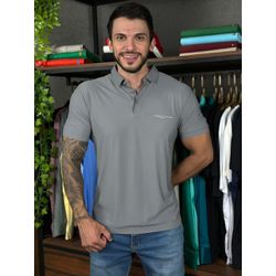  Polo Poliamida TH Cinza. - A-6937 - DROPA AQUI