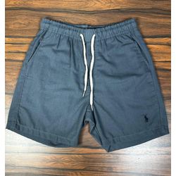 Bermuda Linho Peruano PRL Cinza. - 6969 - DROPA AQUI