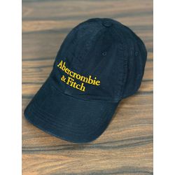 Boné Abercrombie Preto. - 7004 - DROPA AQUI