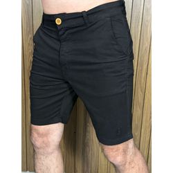 Bermuda Sarja PRL Preto - 7015 - LOJA VIPIX