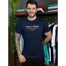 Camiseta TH Azul - A-7027 - REI DO ATACADO