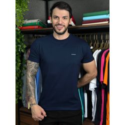 Camiseta CK Azul - A-7032 - REI DO ATACADO