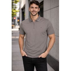 Polo Poliamida TH Marrom - A-7064 - LOJA VIPIX