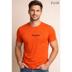 Camiseta Ellus Laranja DFC - 7079 - LOJA VIPIX