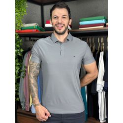 Polo Poliamida TH Cinza - A-7231 - LOJA VIPIX