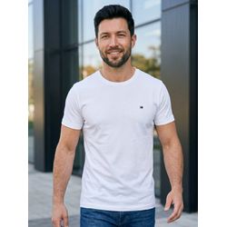 Camiseta TH Off White - C-8309 - VITRINE SHOPS