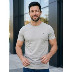 Camiseta TH Bege - C-8310 - VITRINE SHOPS