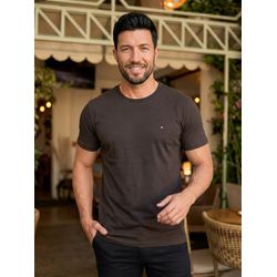 Camiseta TH Marrom - C-8417 - VITRINE SHOPS